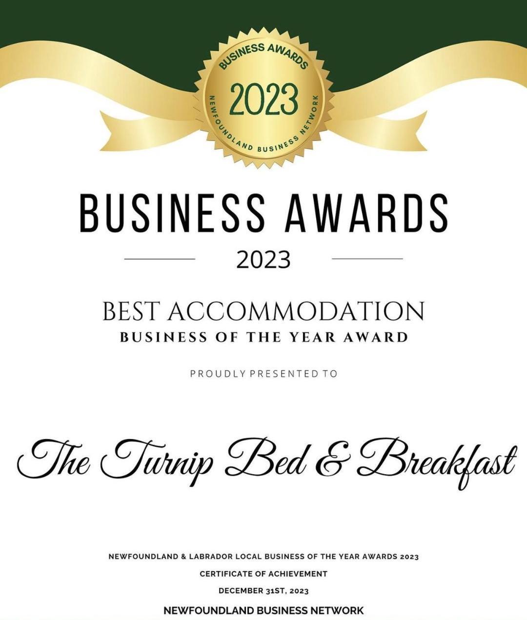 The Turnip Bed And Breakfast Parson's Pond Exterior photo